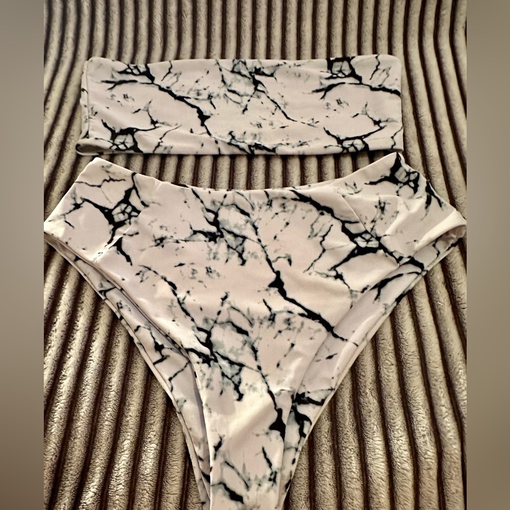 brand new strapless bikini